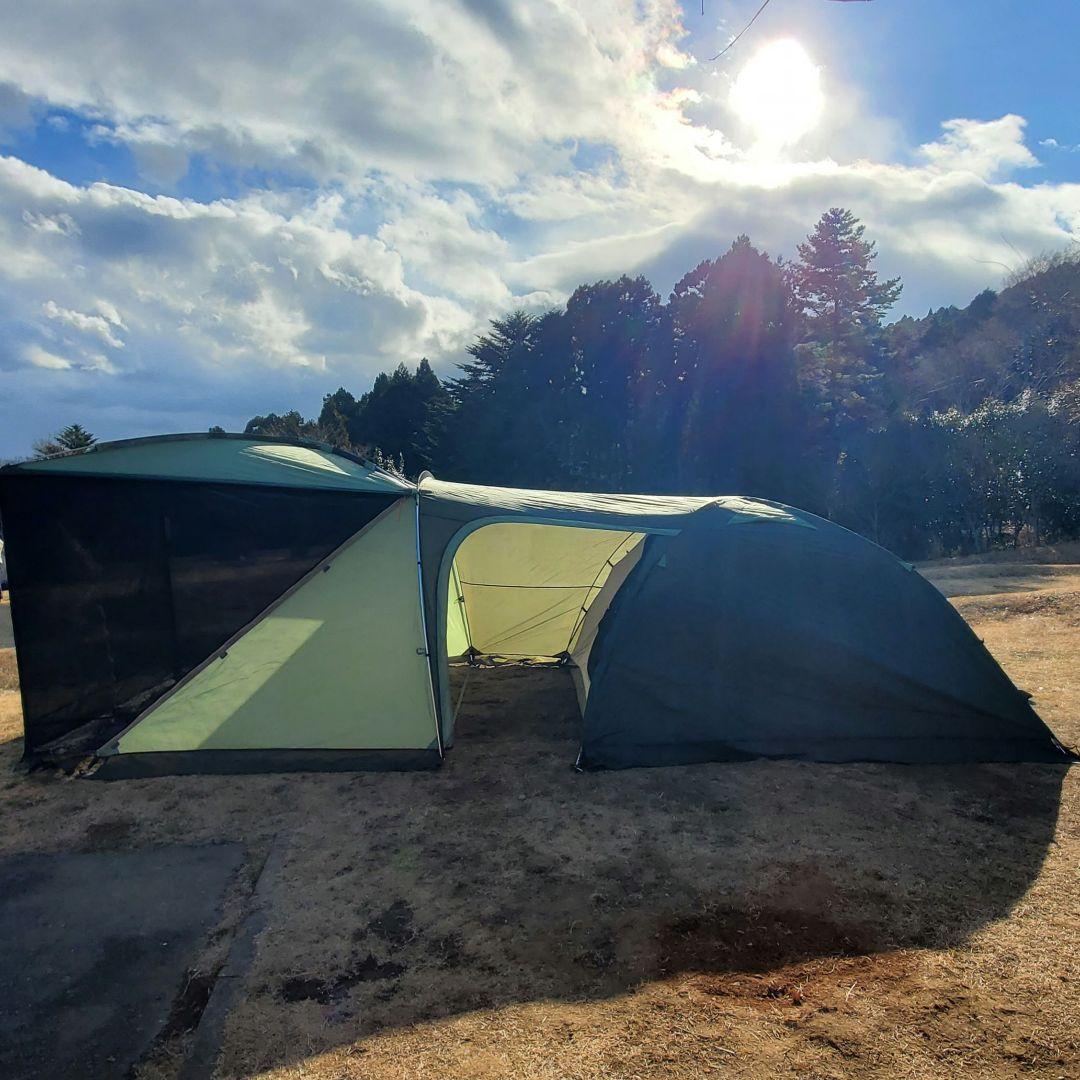 新品未使用 ロゴス neos panelダブルリビングドーム xl-bj