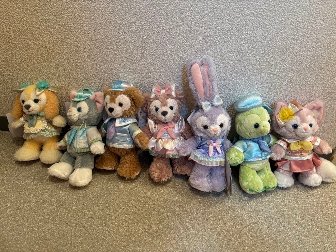 ダッフィー 20周年 カラフルハピネス ポージープラッシー バケパ 限定