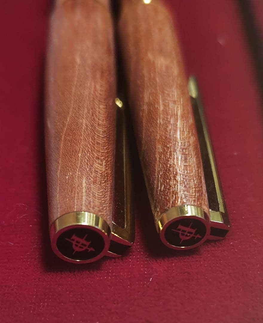 keeper PILOT 木製万年筆 とボールペン中古品