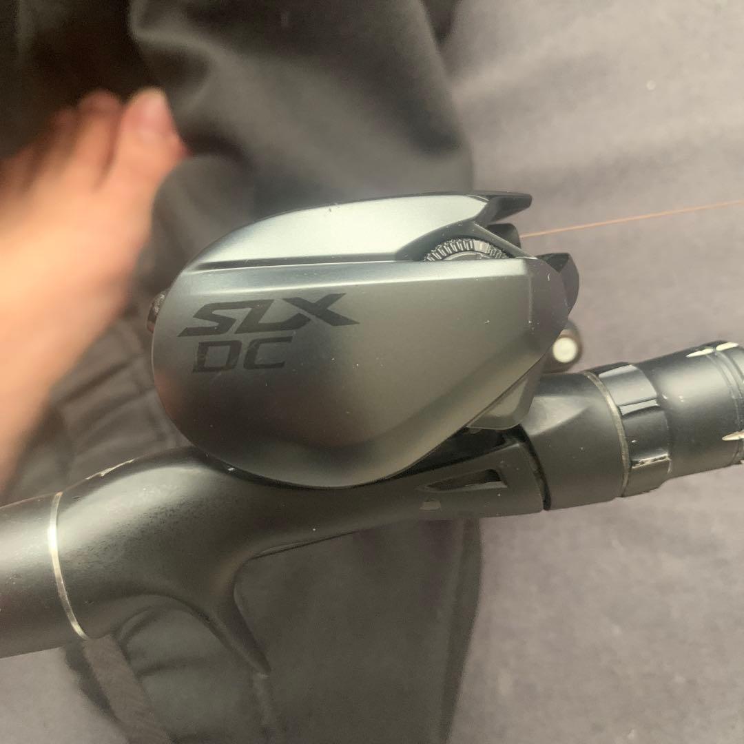 Shimano SLX DC 71HG ベイトリール 糸付き