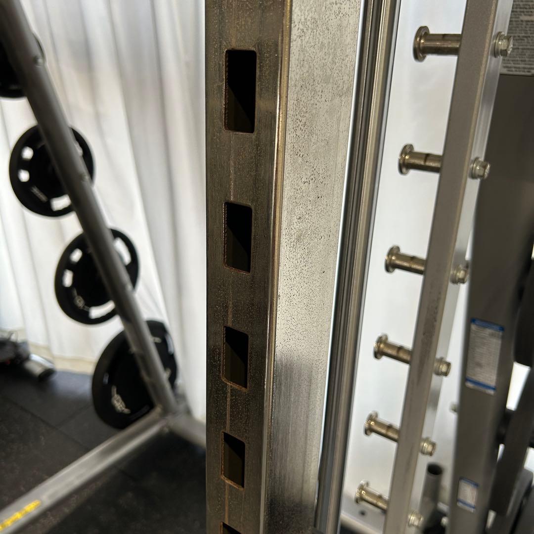 タフスタッフ ハーフラック スミスマシン CSM-600 ベンチプレートシャフト