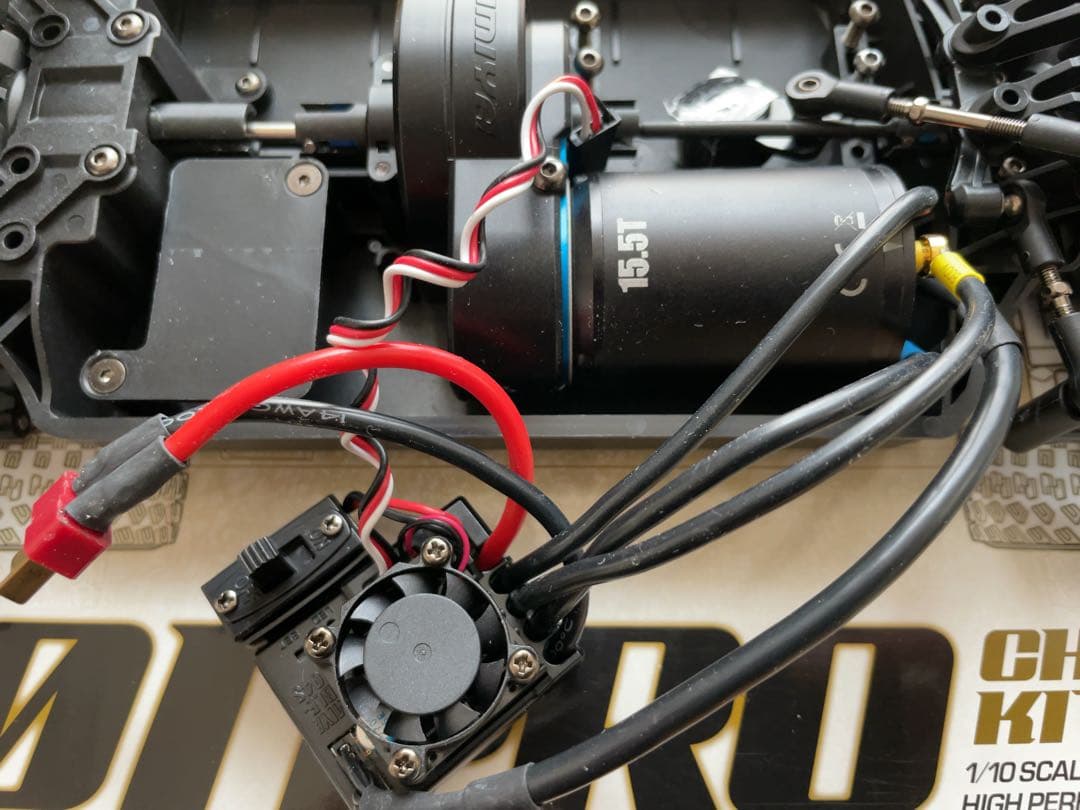 1/10 タミヤ xm01 pro オプション多数 ESC ブラシレス15.5t