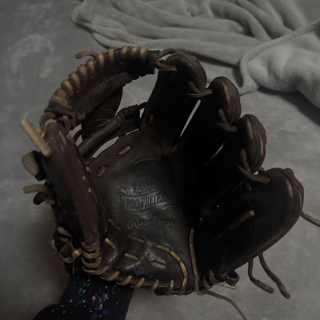 Rawlings Pro Preferred ブラウン 野球グローブ