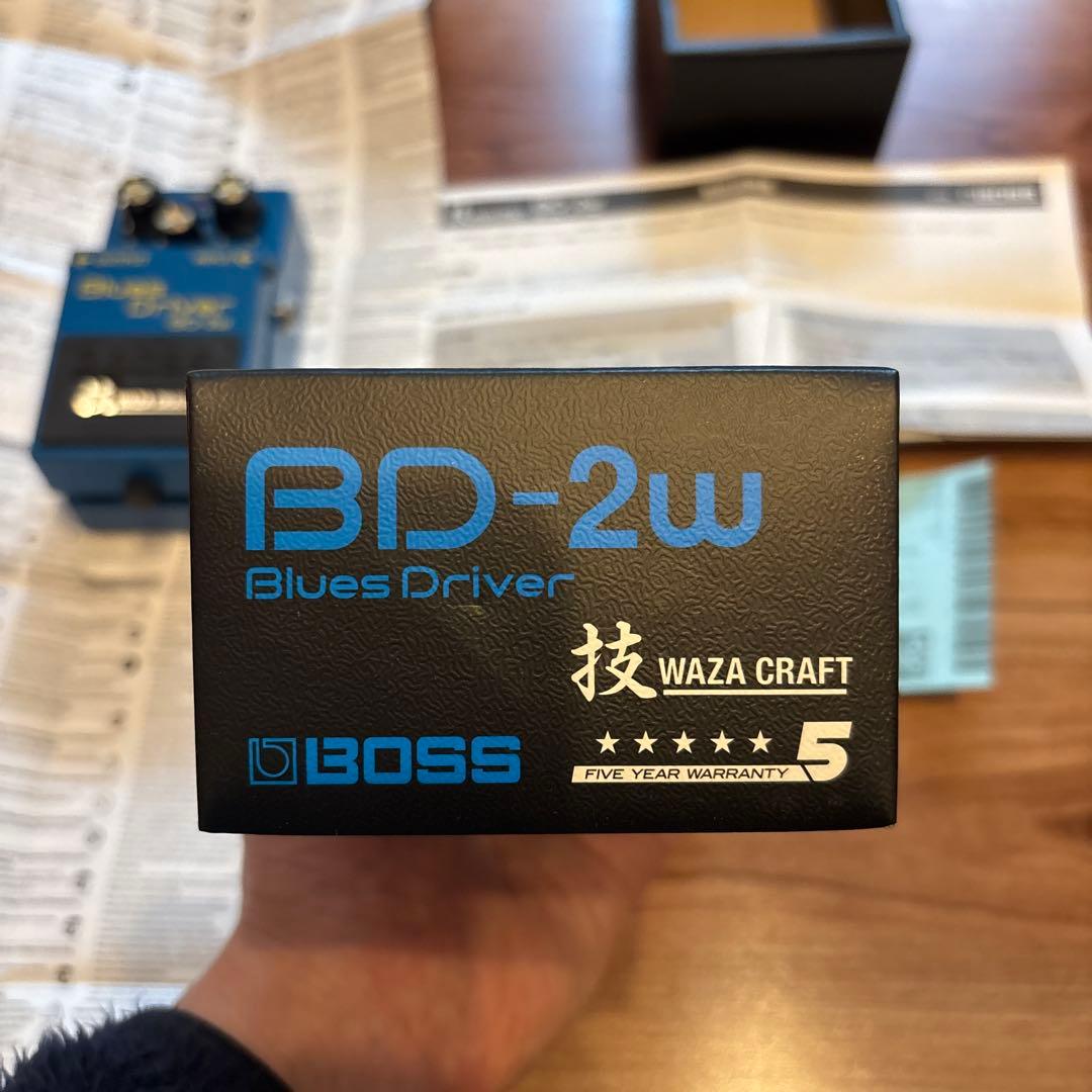【美品・取説・箱付き・動作確認済】BOSS Blues D BD-2w