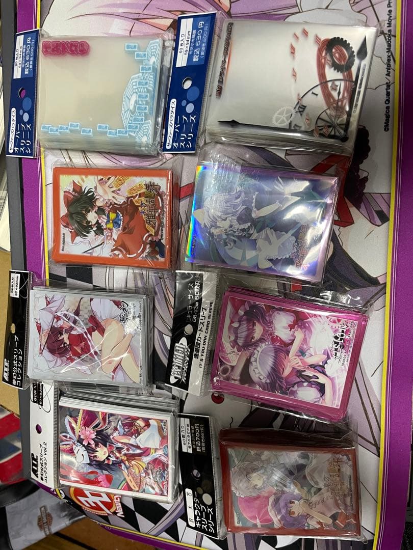 東方スリーブまとめ売り　スタンダードサイズ　25セット　オマケ有り