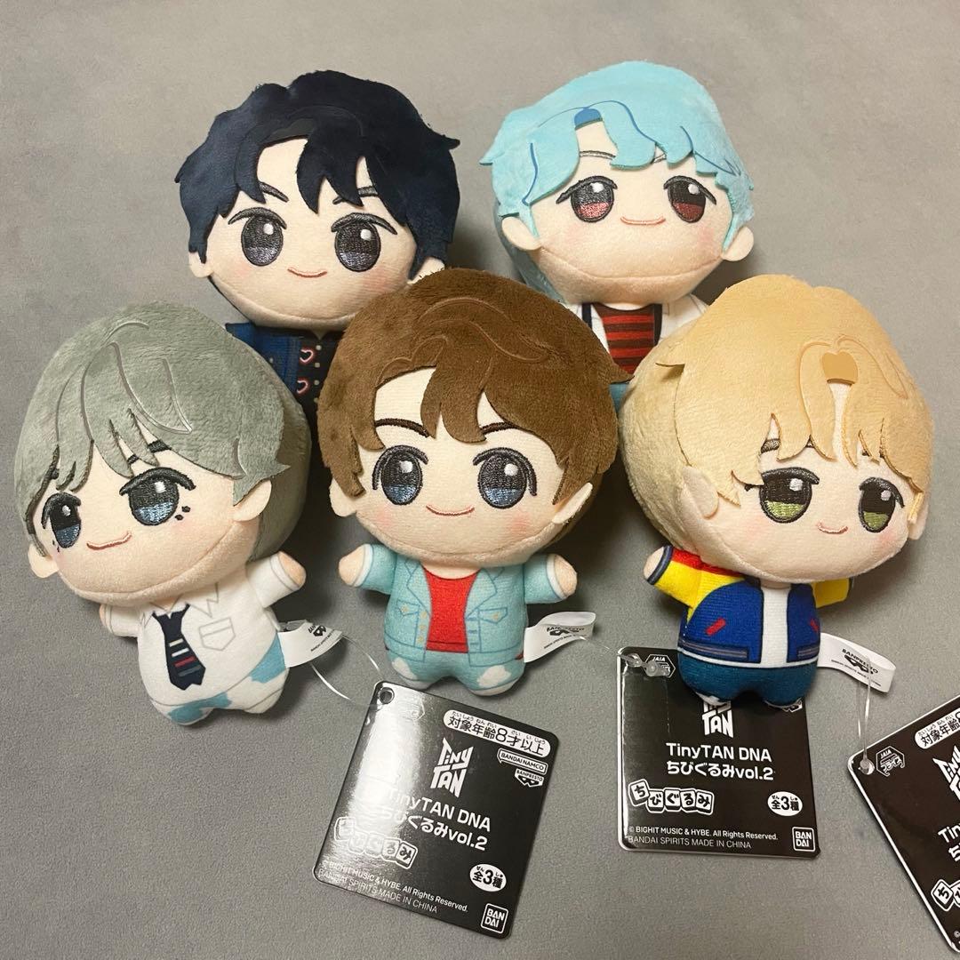 TinyTAN ちびぐるみ　5点セット
