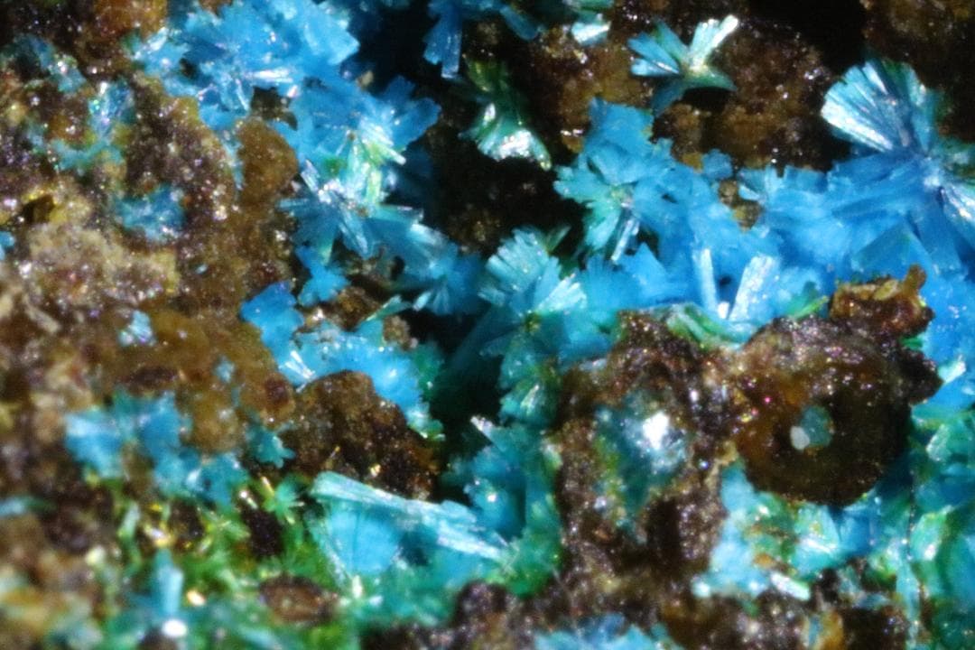 外国産鉱物標本　マイクロマウント標本　3点セット