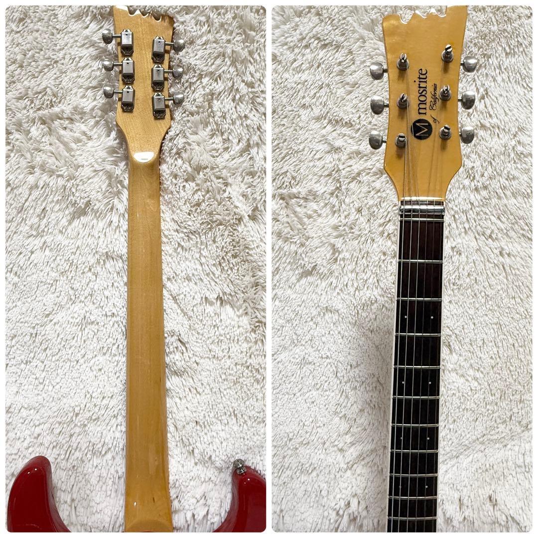 【希少カラー】国産　Mosrite Super Excellent’65 黒雲