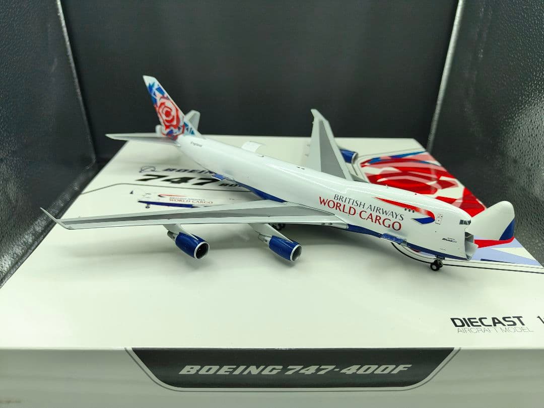 ブリティッシュエアウェイズカーゴ 747-400F N495MC 1/200