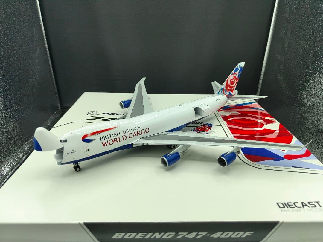 ブリティッシュエアウェイズカーゴ 747-400F N495MC 1/200