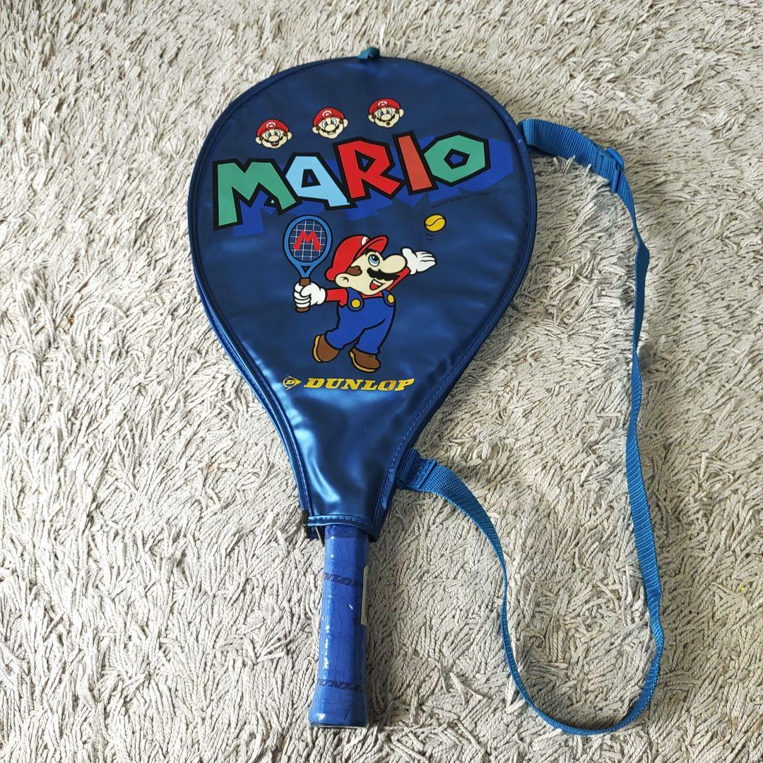 【新品未使用】マリオテニス64　テニスラケット　ジュニア DUNLOP