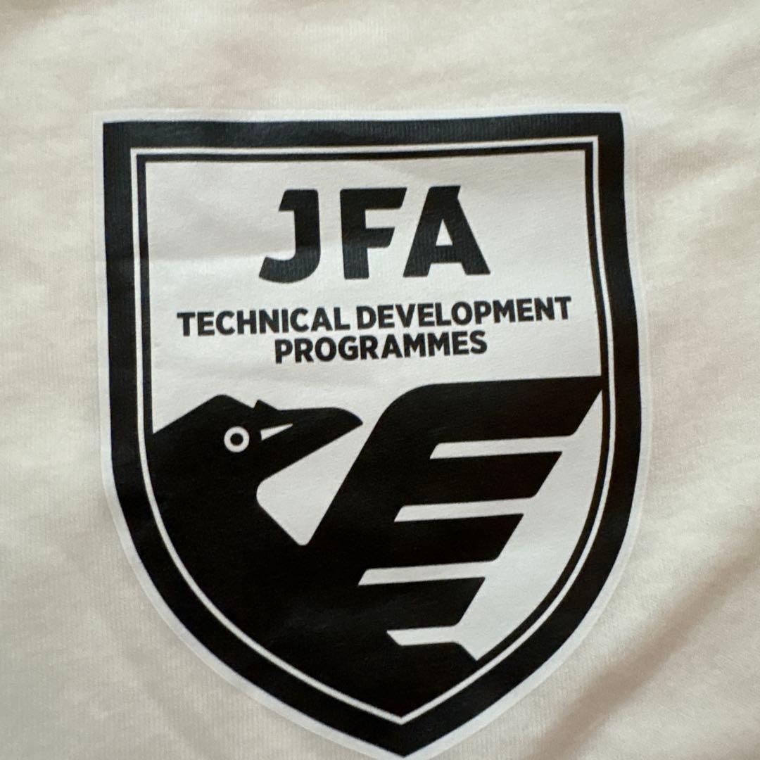 希少アディダス JFA 支給品Tシャツ ホワイト