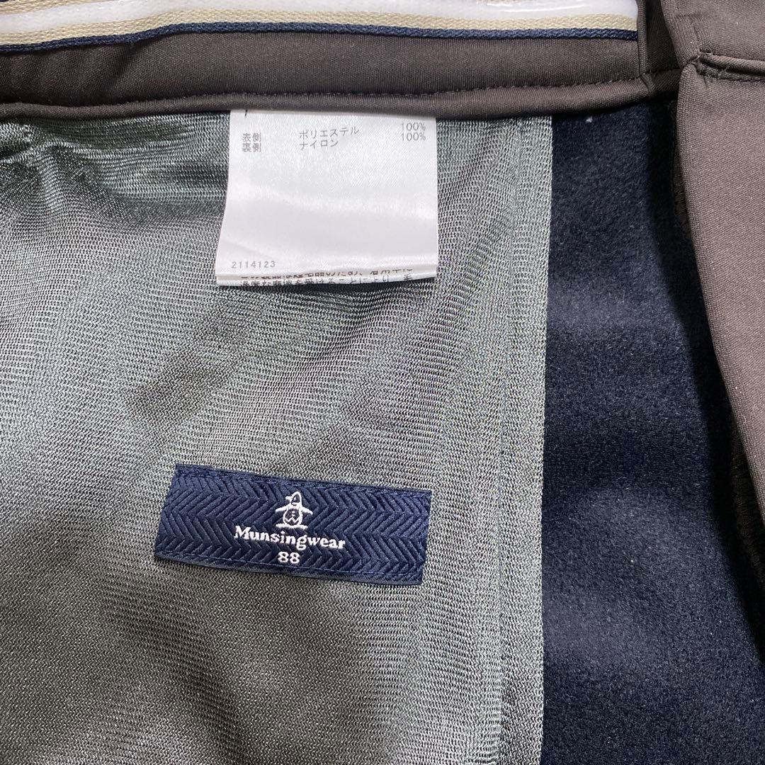 マンシングウェア Munsingwear 裏起毛 ストレッチゴルフパンツ
