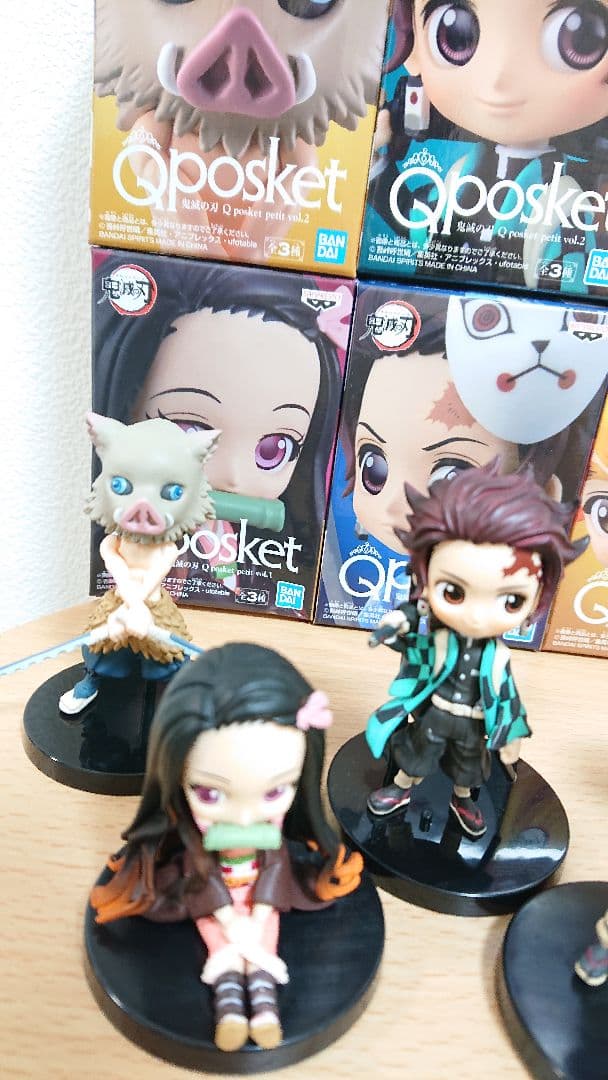 7個セット 鬼滅の刃 フィギュアQposket 7個セット 義勇 ジャンプ 煉獄