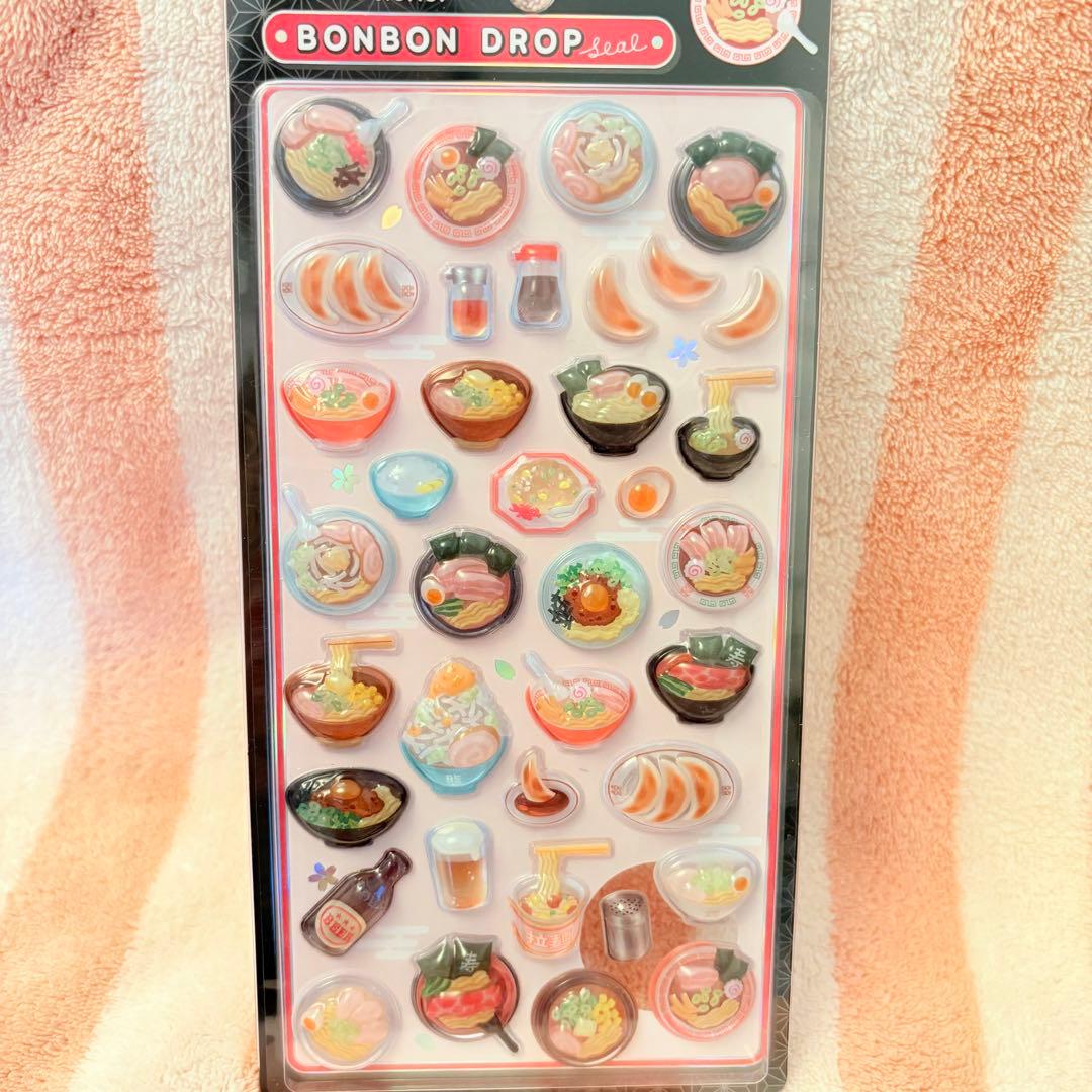 和柄シリーズ BONBON DROP ボンボンドロップシール 6枚セット