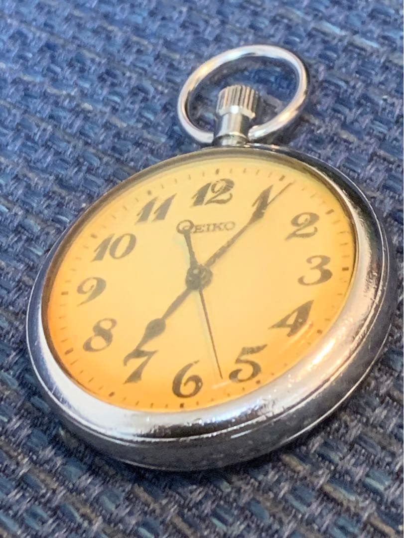 H*o様 JR西日本 運転士懐中時計 SEIKO ルミブライト 蓄光 鉄道部品