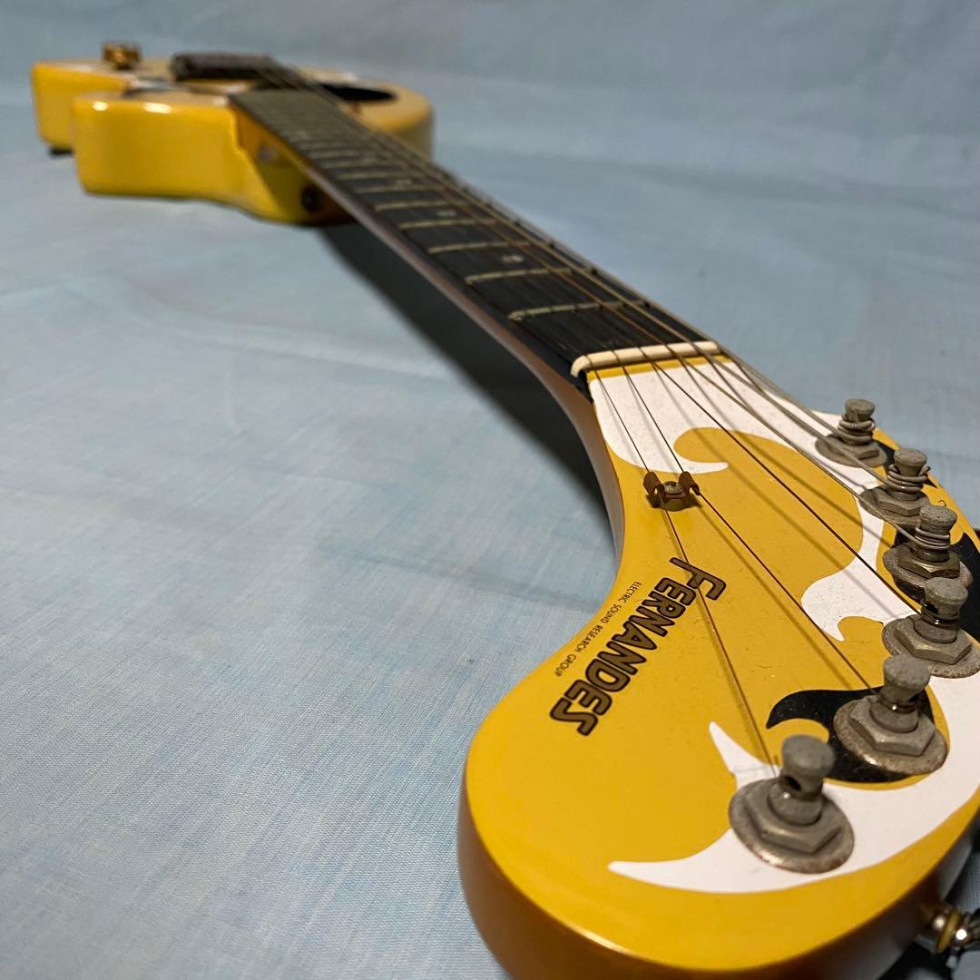 フェルナンデスZo3ミニエレキギター イエロー アンプ内蔵