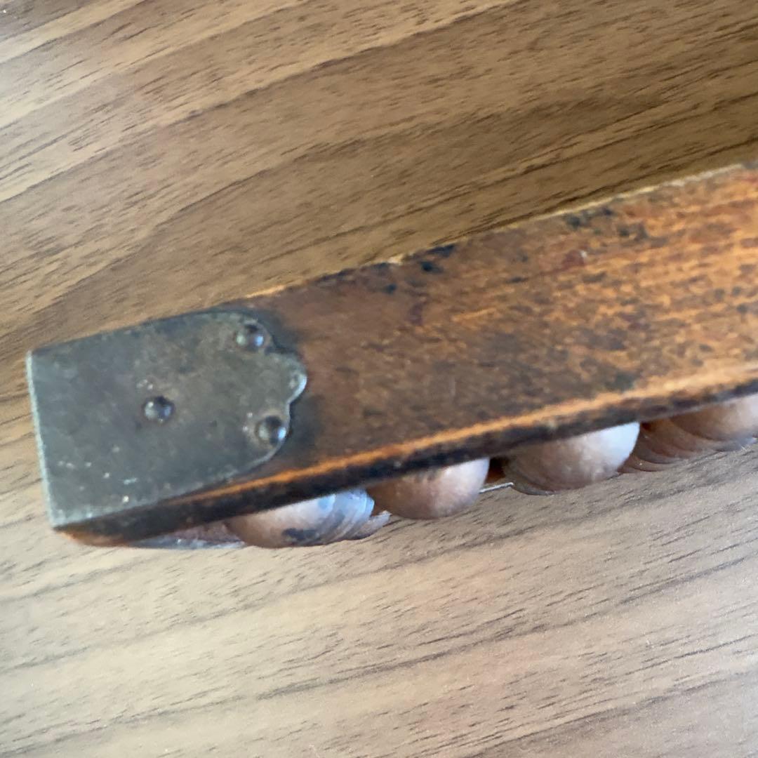 五つ玉　そろばん　木製算盤 36cm ヴィンテージ　アンティーク　骨董品