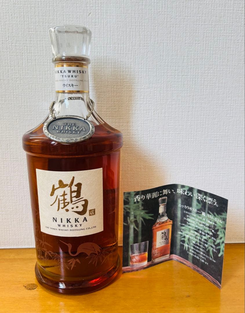 NIKKA ニッカ ウイスキー 鶴 スリムボトル 700ml 43%