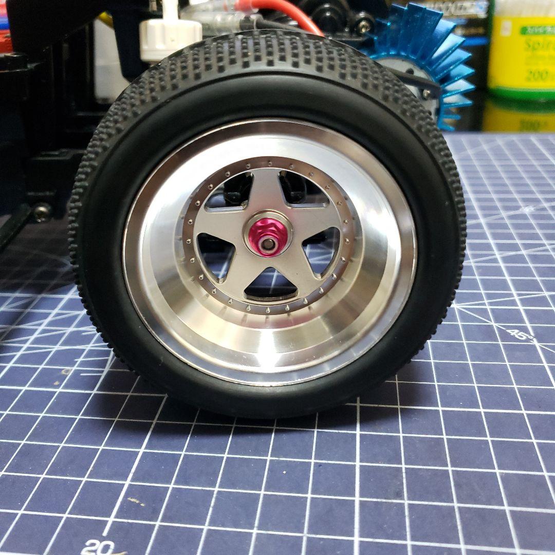 タミヤ NEW ホーネットEVO カスタム　メカ付き　ピンク　美品