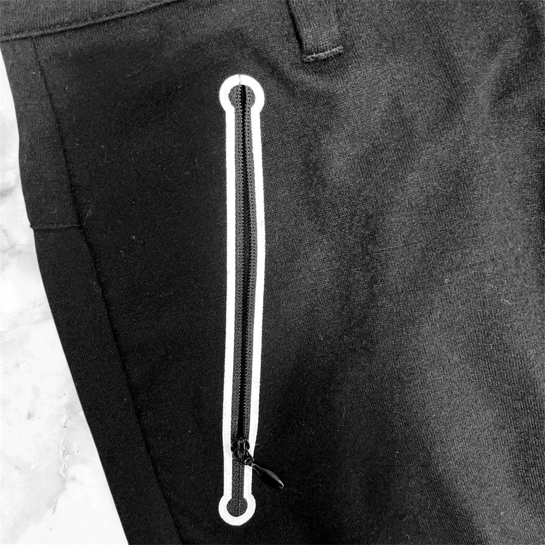 PEARLYGATES ゴルフ　ジョガーパンツ　パーリーゲイツ　ロゴプリント　S