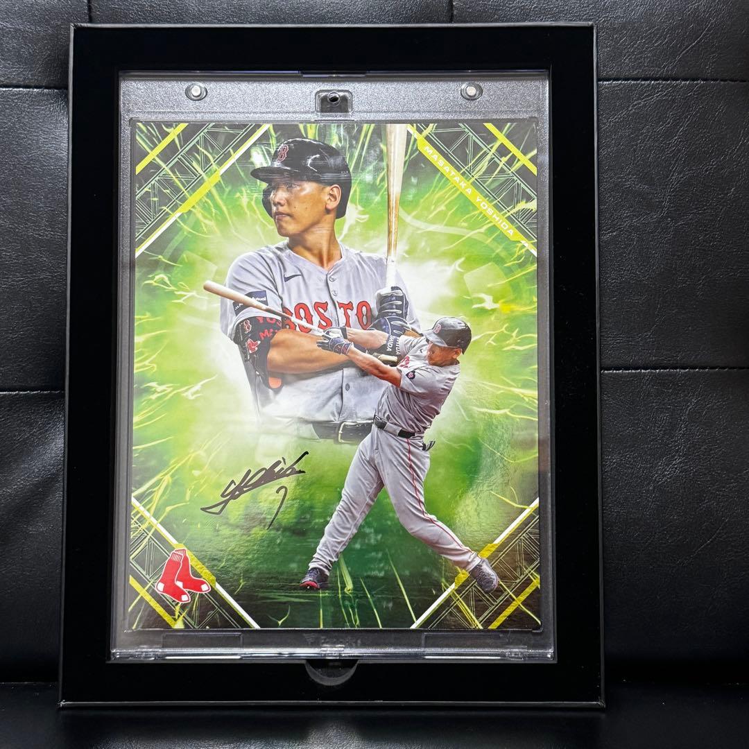 2025 Fanatics Emanate 吉田正尚 直筆サイン フォト 証明付