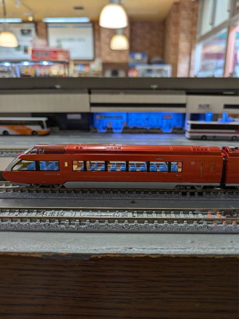 TOMIX 小田急ロマンスカーGSE 第2編成 室内灯装着済み　98744