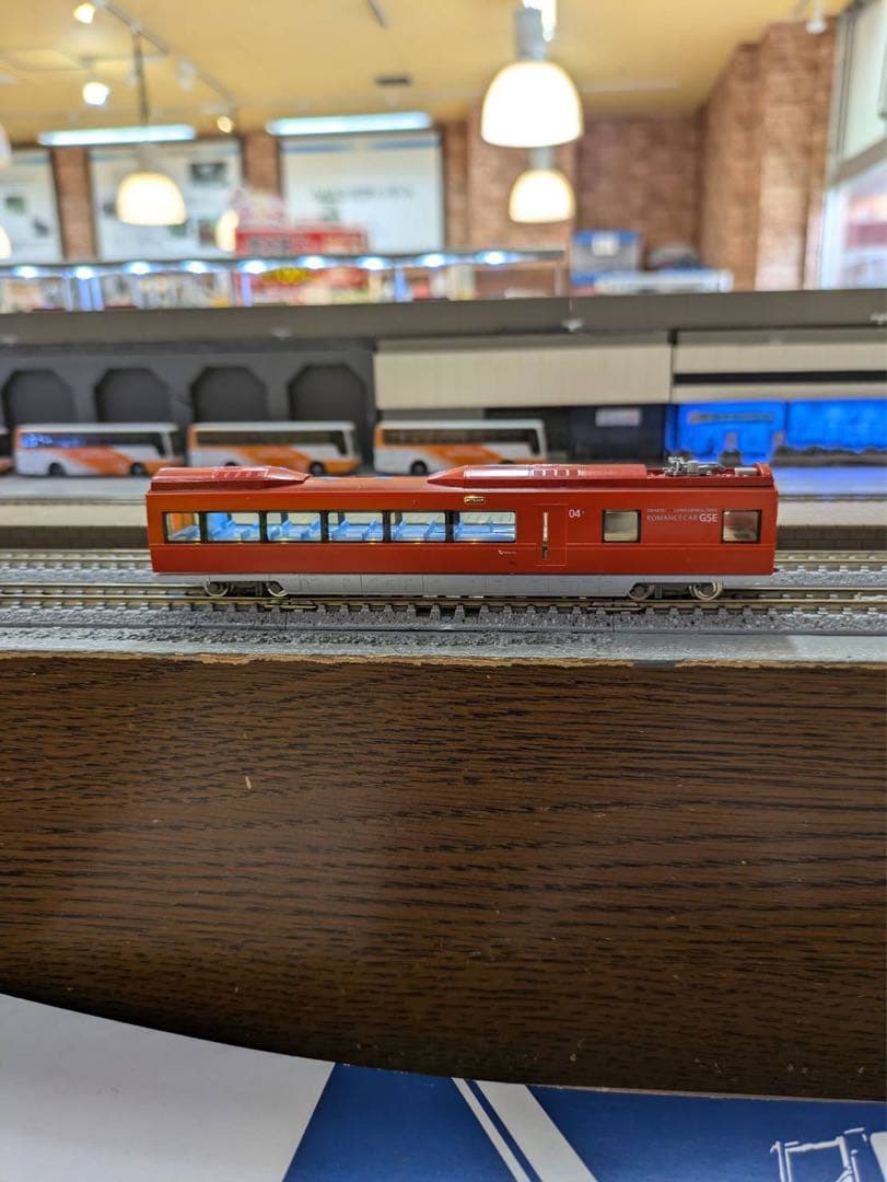 TOMIX 小田急ロマンスカーGSE 第2編成 室内灯装着済み　98744