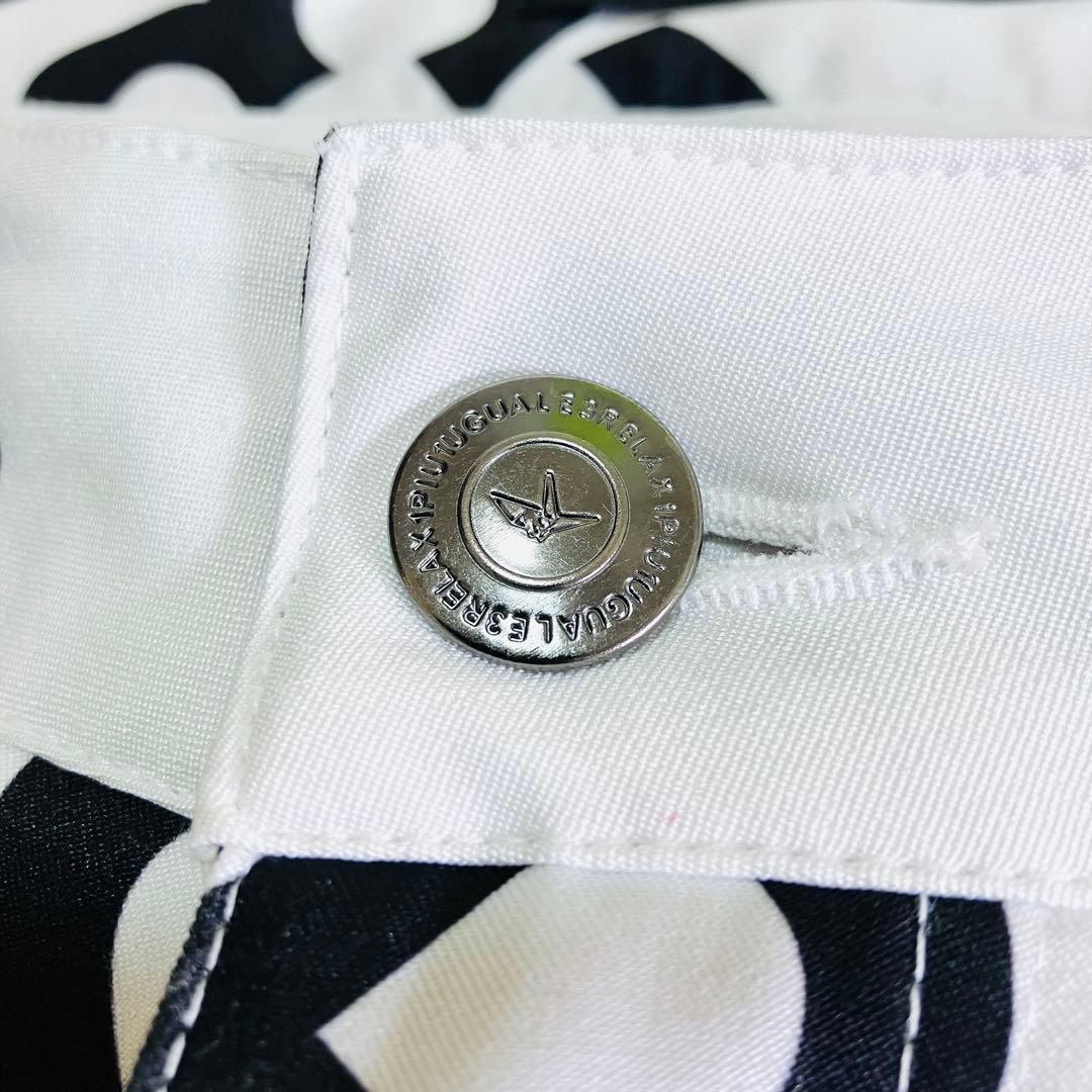 1piu1uguale3 ストレッチ パンツ ゴルフ ゴルフパンツ ロゴ 総柄