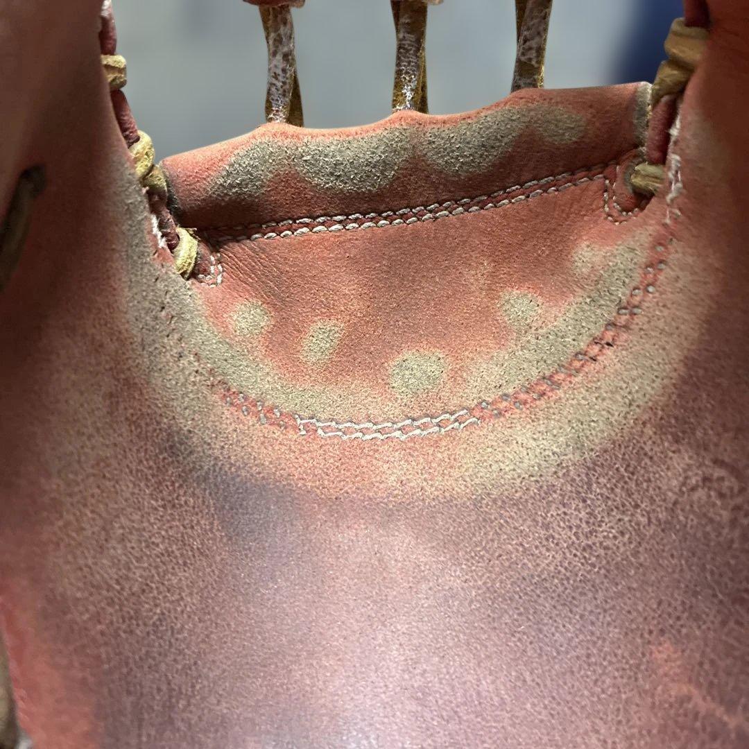 ZETT 硬式野球グローブ 赤キャッチャーミット超即戦力！！