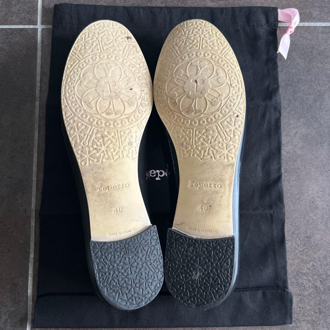 repetto サンドリオン レインシューズ ブラック 40