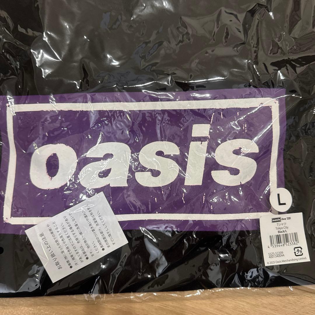 oasis tシャツ live 25 TOKYO 2種サイズL