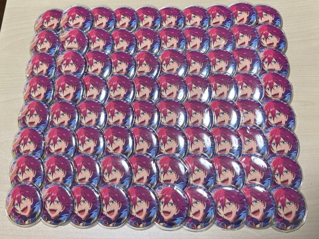 七種茨　缶バッジ　ツアー　80個