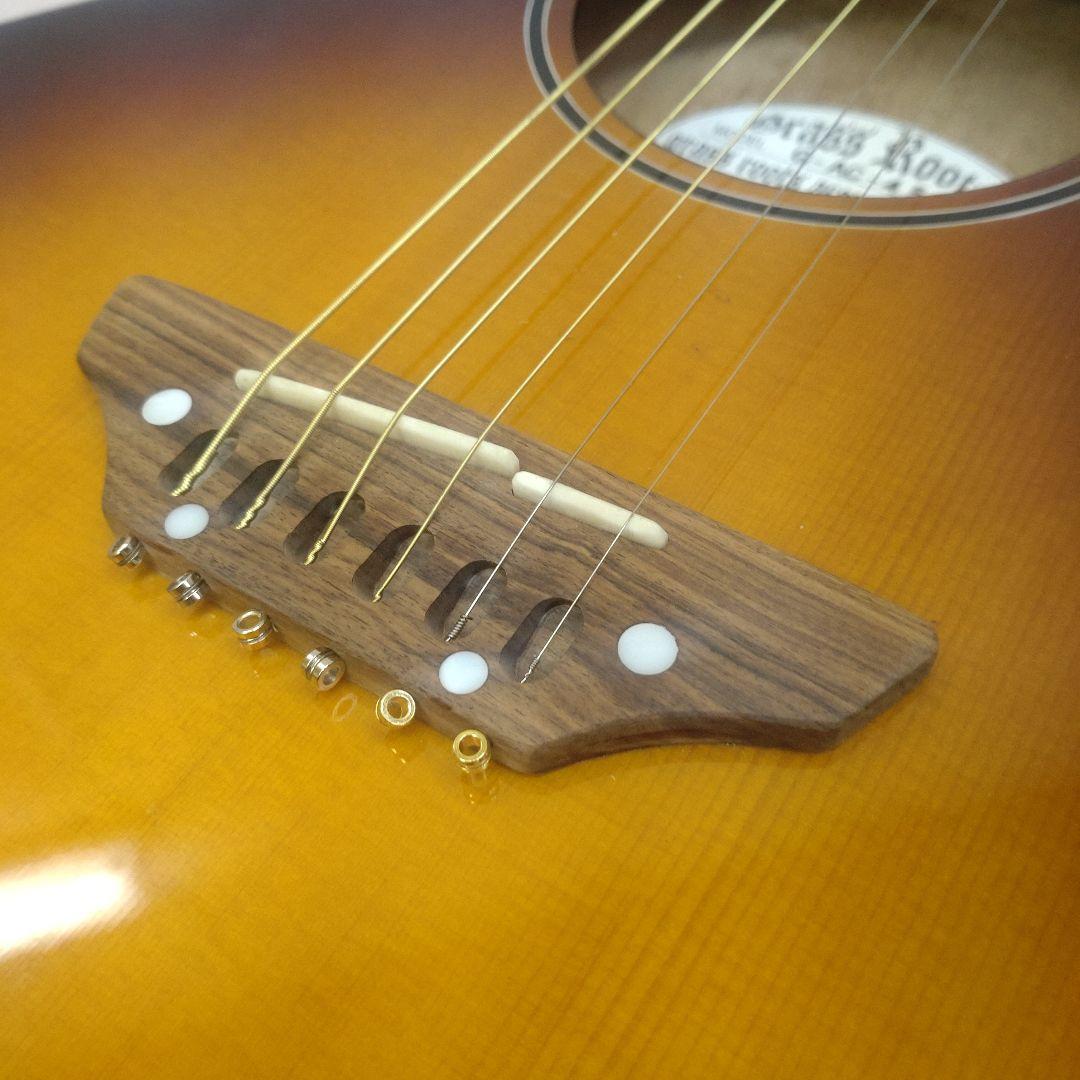 GrassRoots G-AC-45 レスポールシェイプアコギ！【美品】