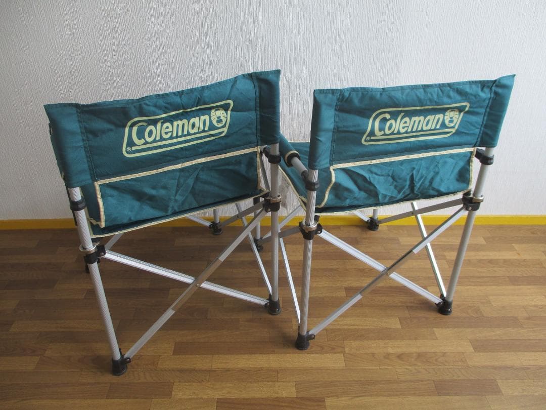 Coleman コールマン スリムキャプテンチェア グリーン 2脚セット