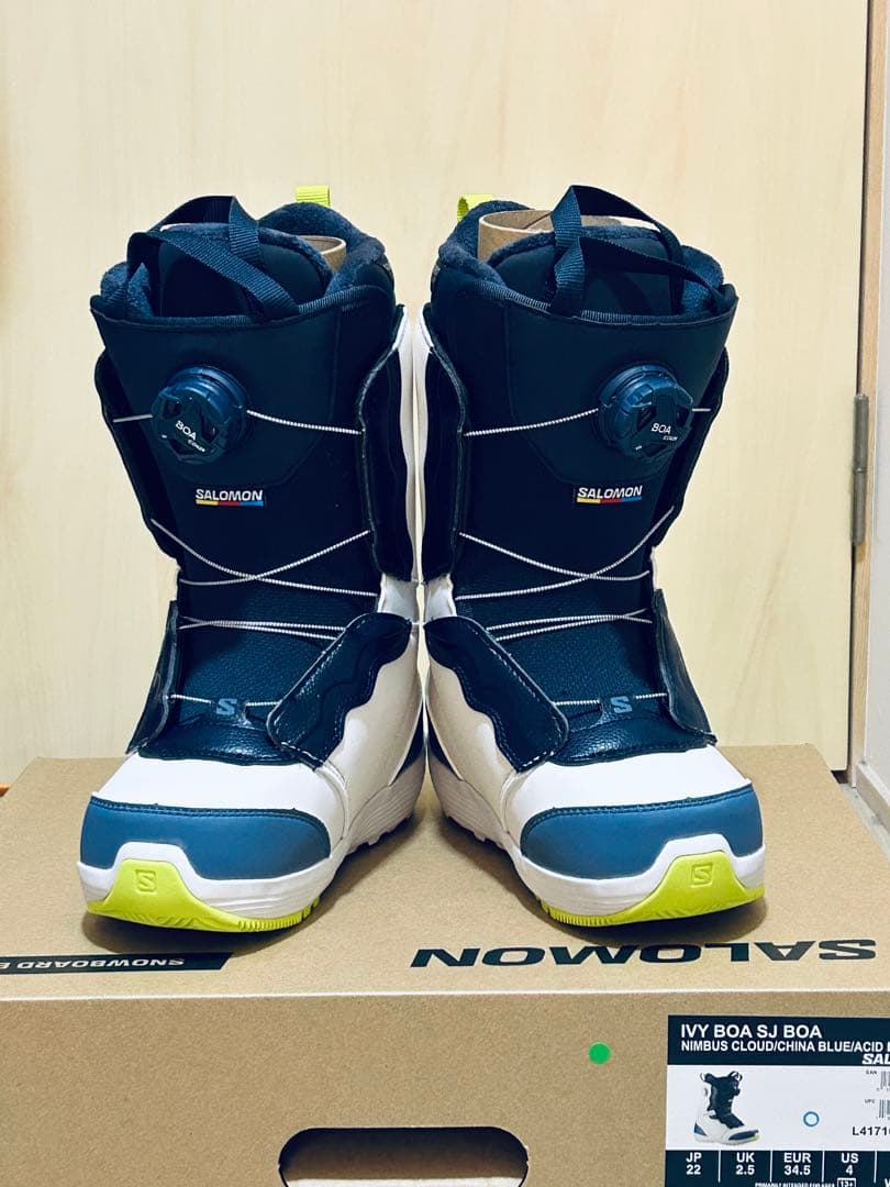 新品 SALOMON IVY BOA スノーボード　ブーツ レディース　キッズ