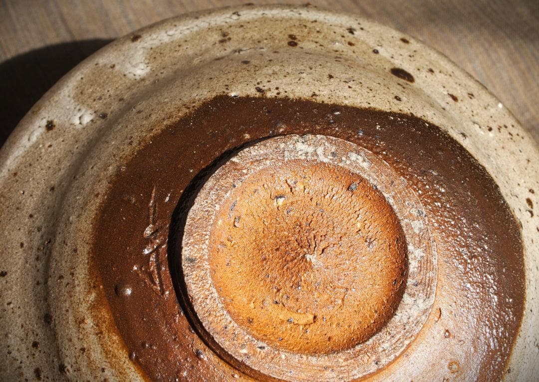 希少作★中川自然坊★絵唐津皿（２０，５ｃｍ）