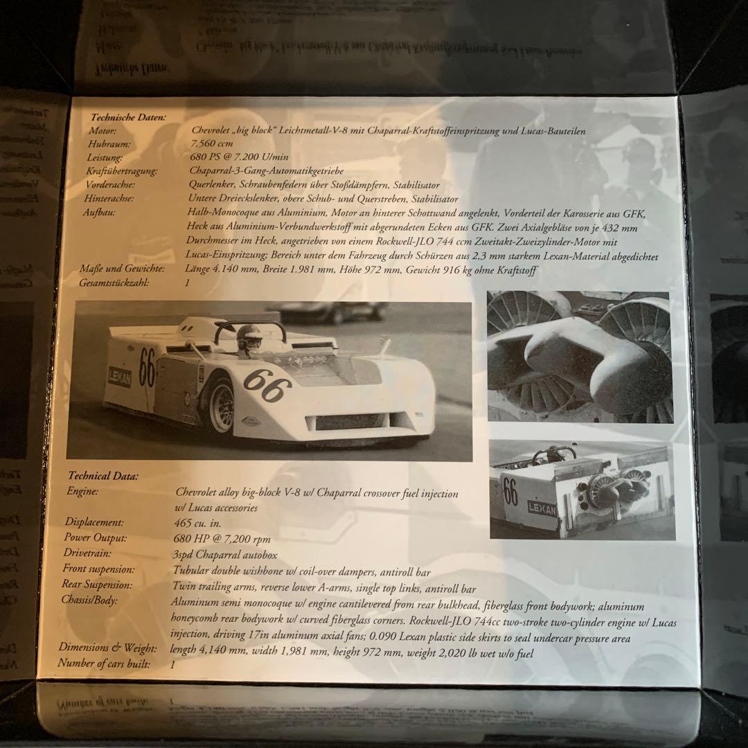 m*y様 ミニチャンプス　CHAPARRAL2J Can Nam 1970