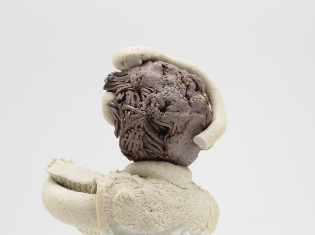 青芳人形 5点セット 陶器人形 森元青芳 砥部焼 オブジェ 置物 インテリア