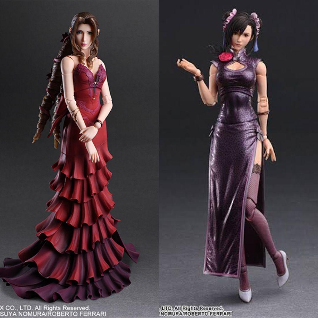 ファイナルファンタジーVII リメイク エアリス ティファ プレイアーツ改