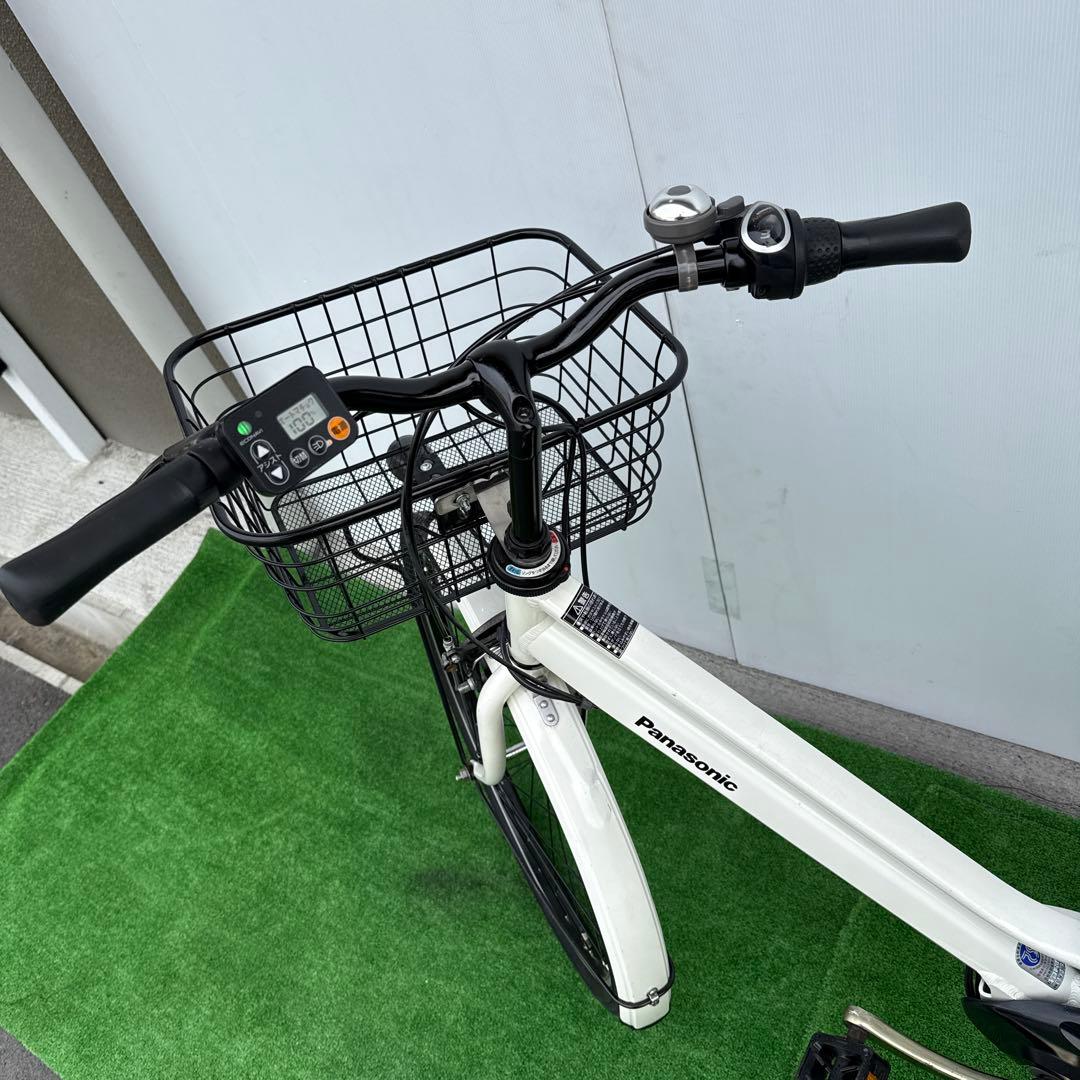 Panasonicパナソニック電動アシスト自転車26インチ 16Ah ホワイト