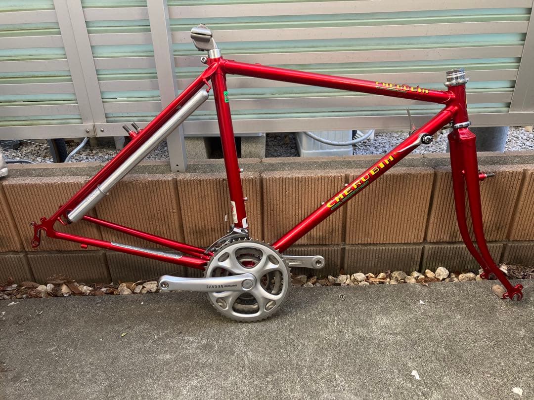 ケルビム　Cherubim レッド　ランドナー　フレーム　付属品あり　値下げ