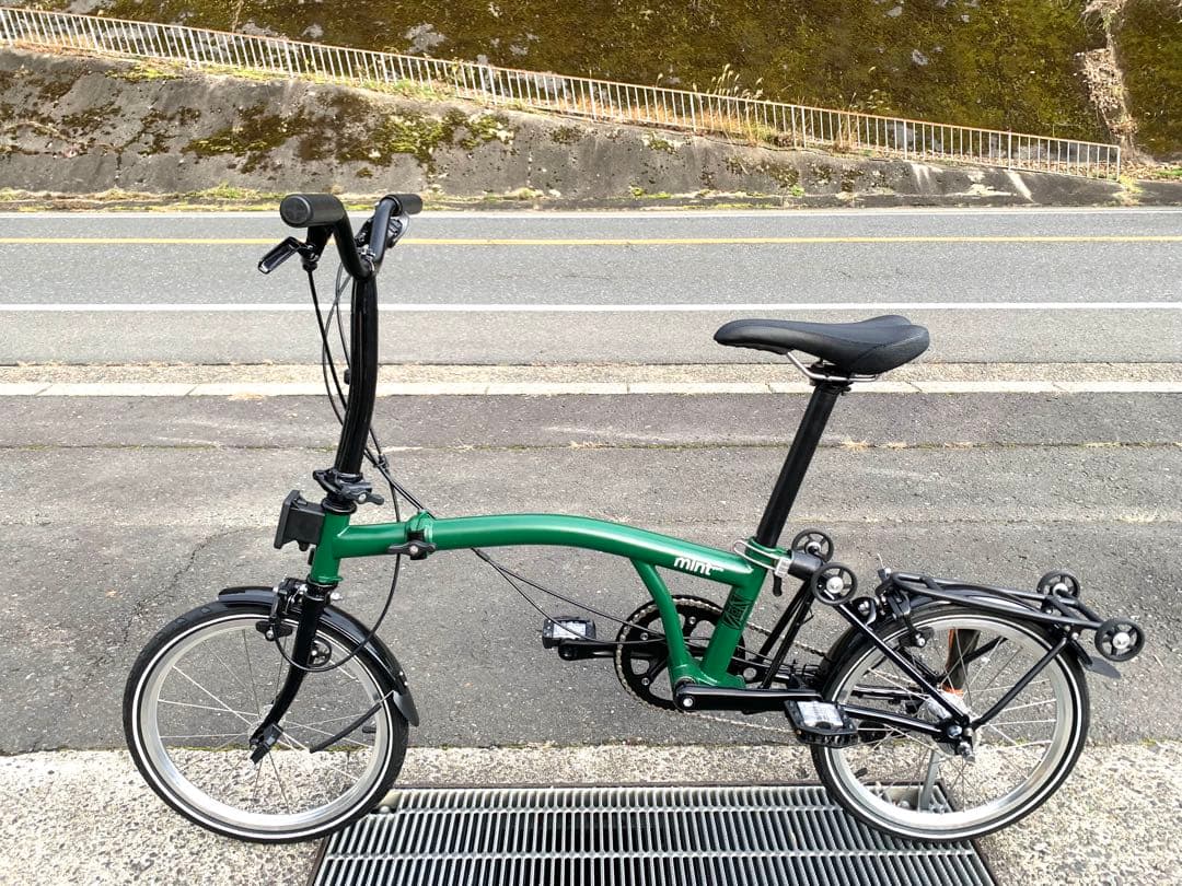 【美品】未使用品 即乘 折り畳み転車 PartsミニベロSRF3 内3速 16