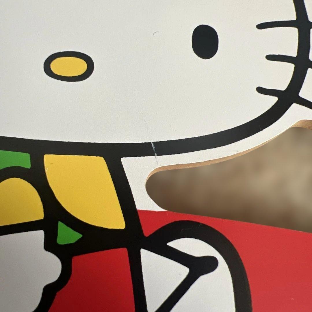 【値下げ！】レトロ！ハローキティ 木製ハンガー