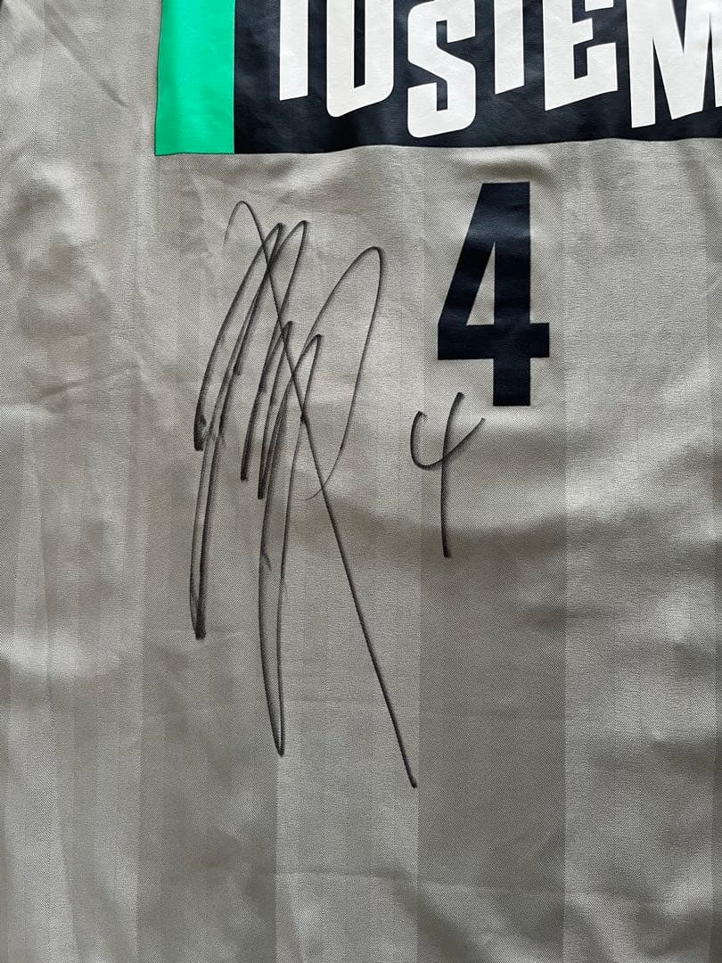 ￼選手支給　大岩剛　サイン入　ユニフォーム　鹿島アントラーズ