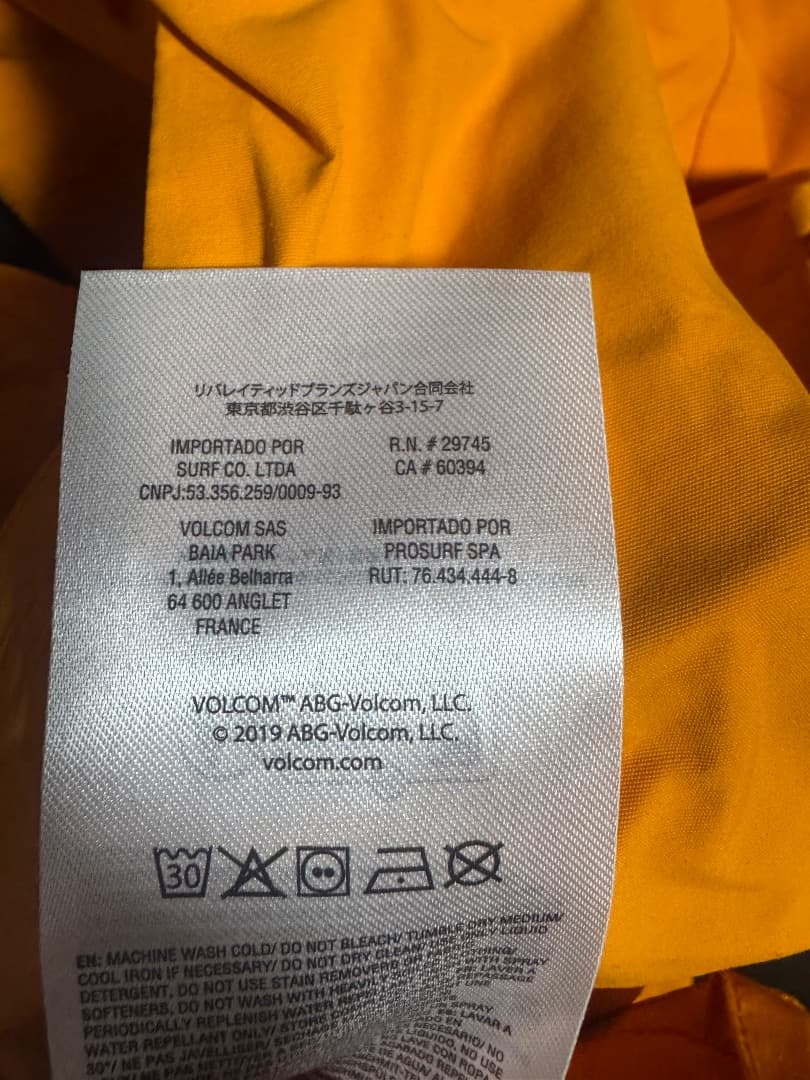 ボルコム スノーボード ウェアパンツ G1352406 ゴアテックス XS 新品