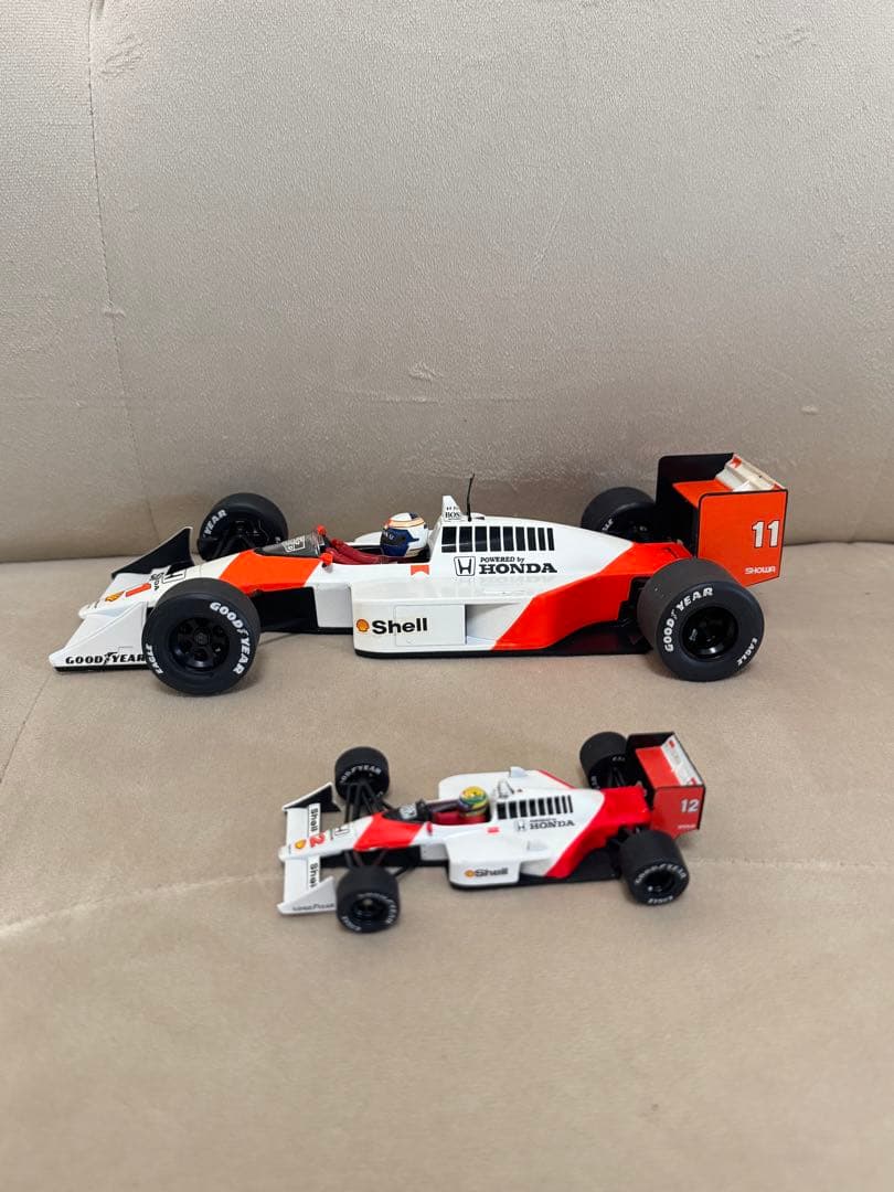 F1 1/18・1/43 アイルトンセナ ミニカー セット