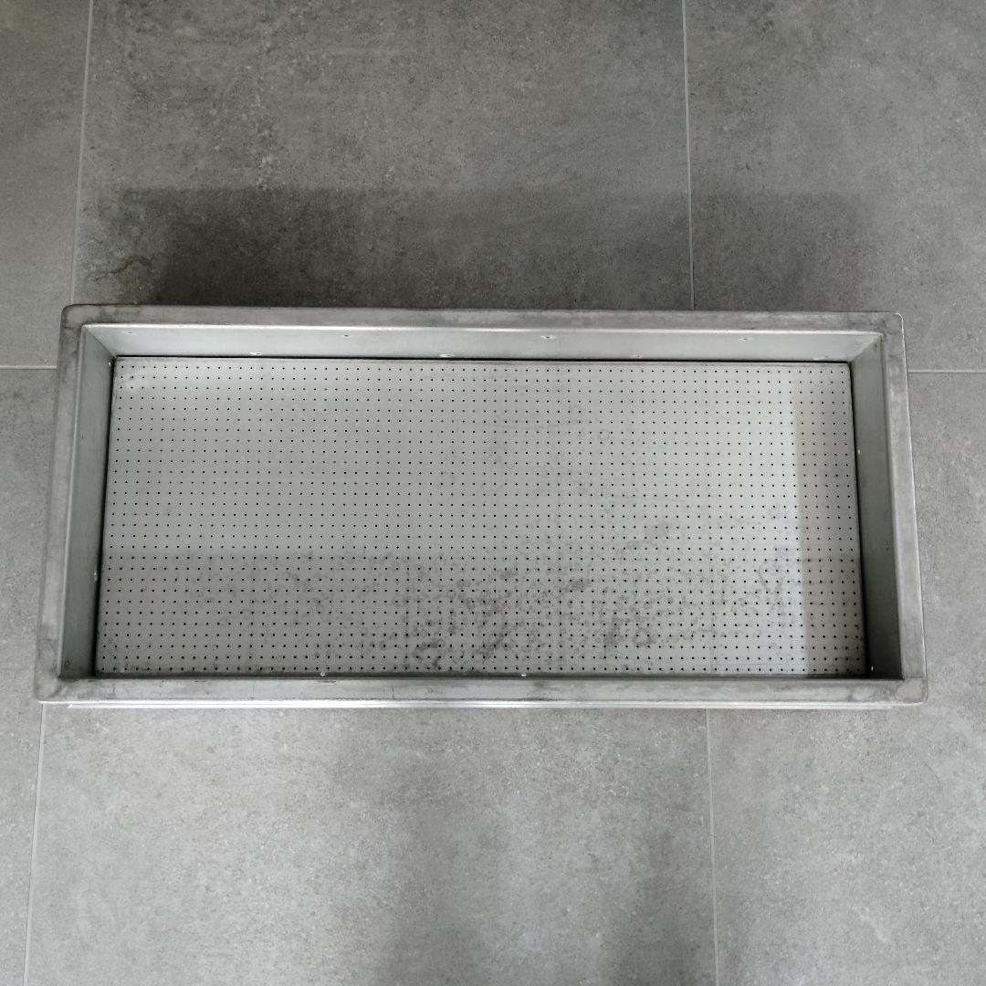 工業系　インダストリアル　アルミケース　6段セット　スタッキング　シルバー