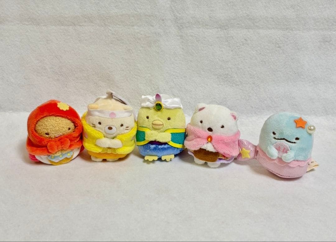 映画　すみっコぐらし とびだす絵本とひみつのコ　ぬいぐるみ等「5点まとめ売り」