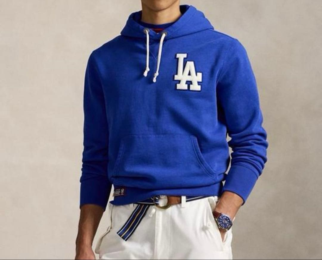 【超希少/即完】POLO RALPH LAUREN✖️DODGERS パーカー L